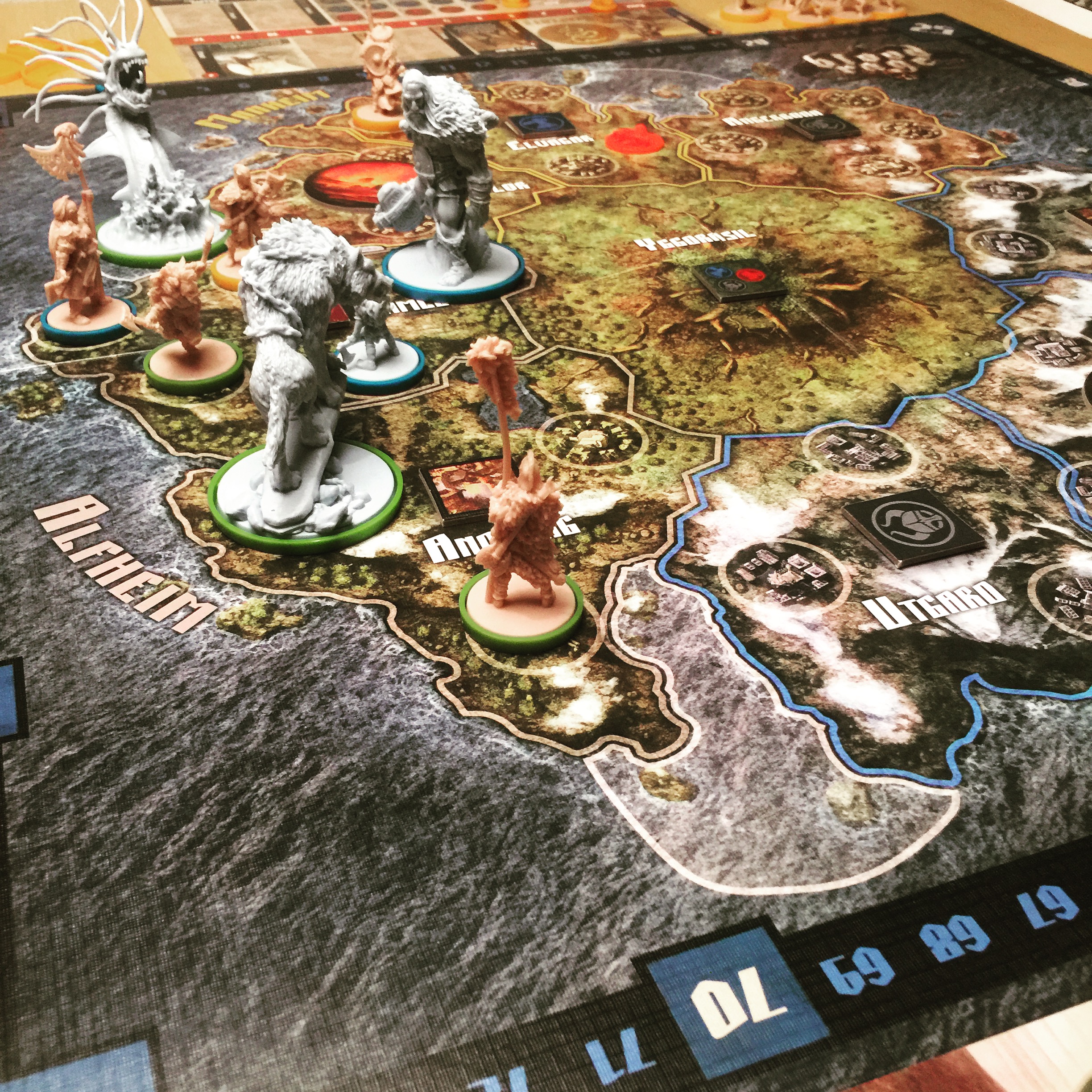 Image with a board game